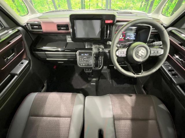 スペーシアカスタム ハイブリッドＸＳ　届出済未使用車　両側電動スライドドア　セーフティサポート　レーダークルーズ　コーナーセンサー　スマートキー　ＬＥＤヘッド　純正１５インチアルミ　車線逸脱警報　オートライト　オートエアコン（2枚目）