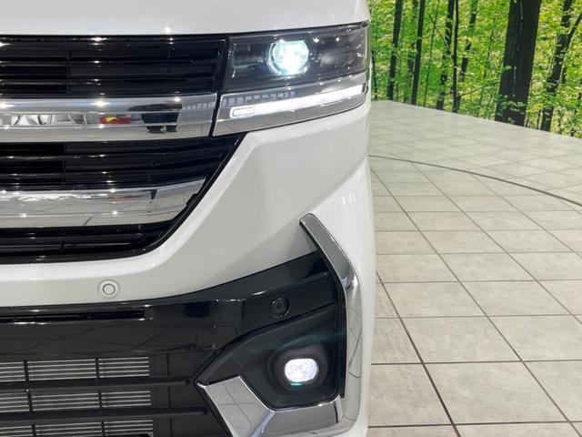 スペーシアカスタム ハイブリッドＸＳ　届出済未使用車　両側電動スライドドア　セーフティサポート　レーダークルーズ　コーナーセンサー　スマートキー　ＬＥＤヘッド　純正１５インチアルミ　車線逸脱警報　オートライト　オートエアコン（13枚目）