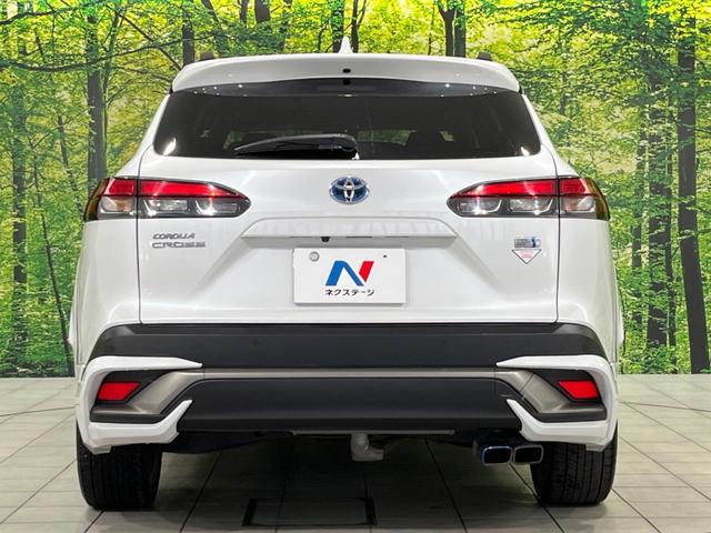 カローラクロス ハイブリッド　Ｚ　４ＷＤ　１０インチ純正ナビ　パノラマルーフ　フルエアロ　　全周囲カメラ　寒冷地仕様　衝突被害軽減　レーダークルーズ　禁煙車　電動リアゲート　パワーシート　ドラレコ　コーナーセンサー　スマートキー（16枚目）