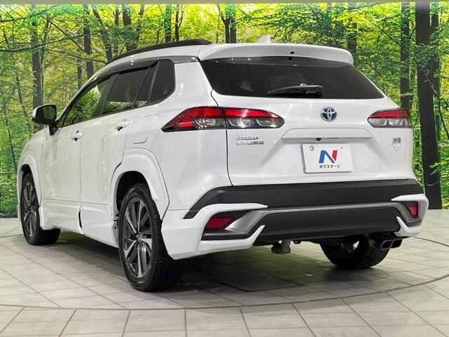 カローラクロス ハイブリッド　Ｚ　４ＷＤ　１０インチ純正ナビ　パノラマルーフ　フルエアロ　　全周囲カメラ　寒冷地仕様　衝突被害軽減　レーダークルーズ　禁煙車　電動リアゲート　パワーシート　ドラレコ　コーナーセンサー　スマートキー（61枚目）