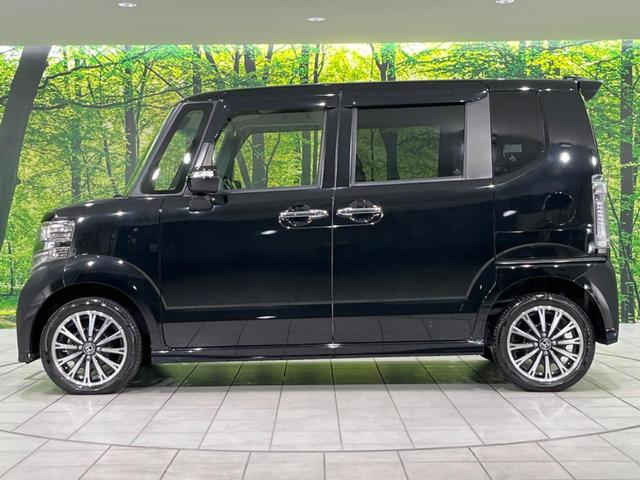 N-BOXカスタム G・ターボLパッケージ ターボ 両側電動ドア 純正SDナビ フロント・バックカメラ 衝突被害軽減システム 禁煙車 ハーフレザーシート スマートキー HIDヘッド ETC クルコン 純正15インチアルミ オートライト(64枚目)