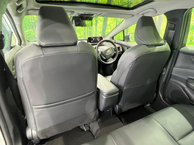 プリウス Z ガラスルーフ トヨタチームメイト セーフティセンス 禁煙車 純正12.9インチナビ 全周囲カメラ 寒冷地仕様 レーダクルーズ ETC Bluetooth フルセグ ブラインドスポットモニター(50枚目)