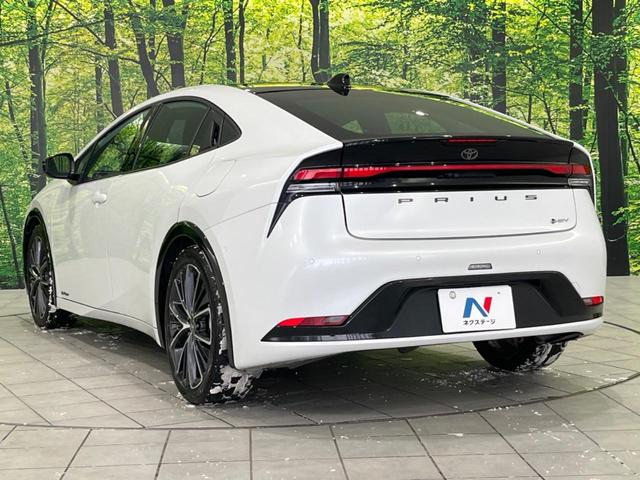 プリウス Z ガラスルーフ トヨタチームメイト セーフティセンス 禁煙車 純正12.9インチナビ 全周囲カメラ 寒冷地仕様 レーダクルーズ ETC Bluetooth フルセグ ブラインドスポットモニター(70枚目)