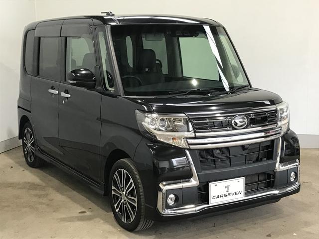 タント カスタムＲＳ　トップエディションＳＡＩＩＩ　４ＷＤ　寒冷地仕様　純正ナビ　バックカメラ　フルセグＴＶ　ＢＴ対応　ＣＤ再生　ＤＶＤ再生　両側電動スライドドア　禁煙車　クルーズコントロール　シートヒーター　ＥＴＣ　ドライブレコーダー（3枚目）