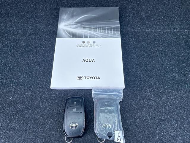 アクア B 4WD/衝突軽減/ナビ/バックカメラ/TV/LEDヘッドライト/ドラレコ/スペアキー/AC100V電源/レーダークルーズコントロール/CD+DVD再生/ミラーヒーター/(45枚目)