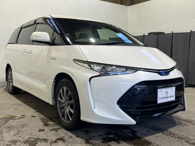 エスティマハイブリッド アエラス スマート 4WD/純正9型ナビ/Bカメラ/TV/寒冷地仕様/ドラレコ前後/両側パワースライドドア/衝突軽減/LEDヘッドライト/リアオートエアコン/パワーシート/シートヒータ/スペア/ETC/AC100V電源(7枚目)