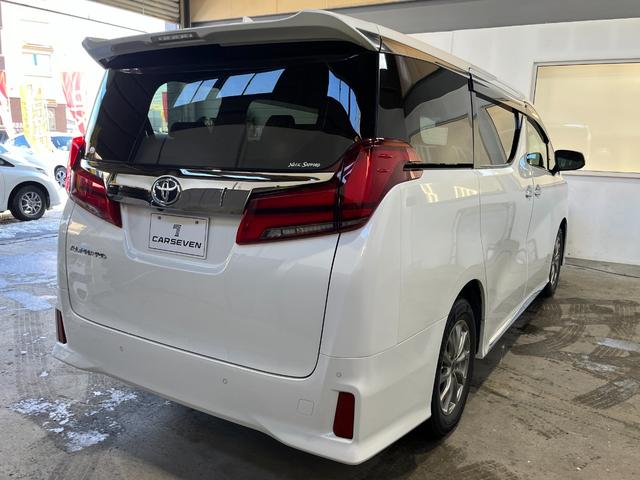 アルファード 2.5S タイプゴールドIII 4WD/夏冬タイヤ付/13.3型フリップダウン/寒冷地/エンスタ/Bカメラ/TV/Pバックドア/両側Pスラ/LEDヘッド/LEDフォグ/BSM/セーフティセンス/スペア/ETC/AC100V電源(11枚目)