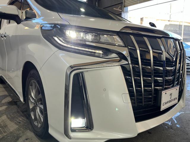 アルファード 2.5S タイプゴールドIII 4WD/夏冬タイヤ付/13.3型フリップダウン/寒冷地/エンスタ/Bカメラ/TV/Pバックドア/両側Pスラ/LEDヘッド/LEDフォグ/BSM/セーフティセンス/スペア/ETC/AC100V電源(16枚目)