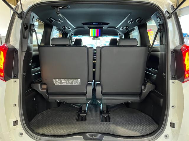 アルファード 2.5S タイプゴールドIII 4WD/夏冬タイヤ付/13.3型フリップダウン/寒冷地/エンスタ/Bカメラ/TV/Pバックドア/両側Pスラ/LEDヘッド/LEDフォグ/BSM/セーフティセンス/スペア/ETC/AC100V電源(55枚目)