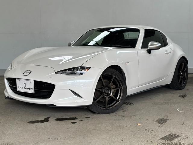 ロードスターＲＦ Ｓ　ハードトップ／純正ナビ／Ｂカメラ／ＴＶ／衝突軽減／ＨＫＳマフラー／ＬＥＤヘッドライト／シートヒーター／障害物センサー／クルーズコントロール／スペアキー／ＣＤ＋ＤＶＤ再生／ブラインドスポットモニター（3枚目）