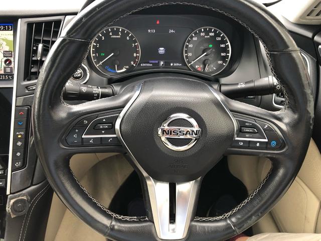 スカイライン ハイブリッド　ＧＴ　タイプＰ　クリアランスソナー　アルミホイール　ＬＥＤヘッドランプ　ＡＴ　盗難防止システム　衝突安全ボディ　ＡＢＳ　ＥＳＣ　エアコン　パワーステアリング　パワーウィンドウ　パイロット２　サンルーフ（18枚目）