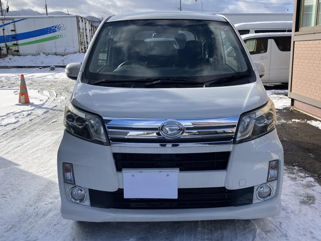 ムーヴ カスタム　ＸスマートセレクションＳＮ　４ＷＤ　Ｂカメラ　アイドリングストップ　衝突安全ボディ　ＬＥＤヘッドランプ　オートエアコン　盗難防止装置　ナビ　ＡＢＳ　寒冷地仕様　助手席エアバッグ　Ｓキー　ベンチシート　パワーウィンドウ　エアバック（2枚目）