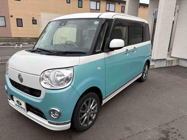 ムーヴキャンバス Xリミテッドメイクアップ SAII ドライブレコーダー 両側電動スライドドア TV クリアランスソナー 衝突被害軽減システム スマートキー アイドリングストップ 電動格納ミラー ベンチシート CVT 盗難防止システム ABS ESC(13枚目)