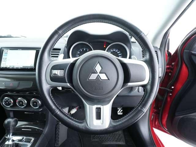 ランサー ＧＳＲエボリューションＸ　フロントグリルメッキモール　バンパー中央部グレー塗装　グリルラスシルバー塗装　フロントフォグランプ　夏冬タイヤセット　ナビ　ドライブレコーダー　ＥＴＣ　エンジンスターター（22枚目）