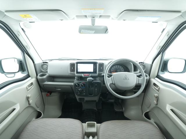 ミニキャブバン Ｍ　ナビ　横滑り防止装置　Ｂｌｕｅｔｏｏｔｈ機能　フルフラットシート　アイドリングストップ　フルセグＴＶ　グレードアップスピーカー（4枚目）