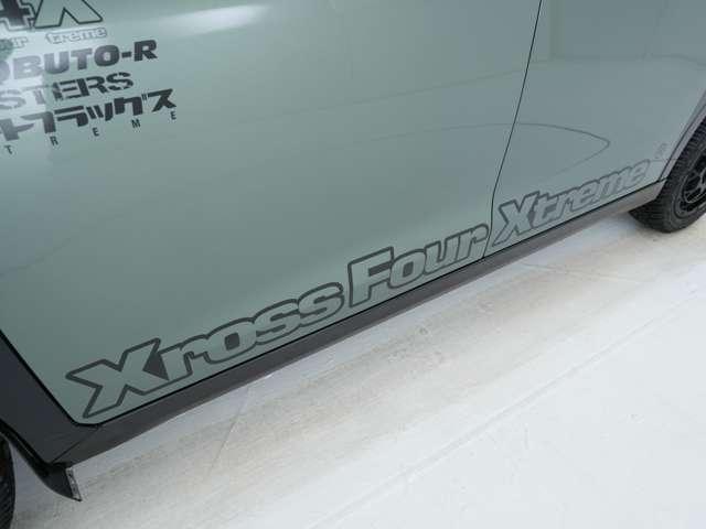 デリカミニ Ｔ　プレミアム　前後エンブレム　マッドフラップ　バンパーガード（ＤＡＮＳＨＡＱ）　マフラーカッター　リフトアップ　ＲＡＹＳホイール　サイドバナーステッカー　ワンオーナー　純正９型ディスプレイオーディオ（8枚目）