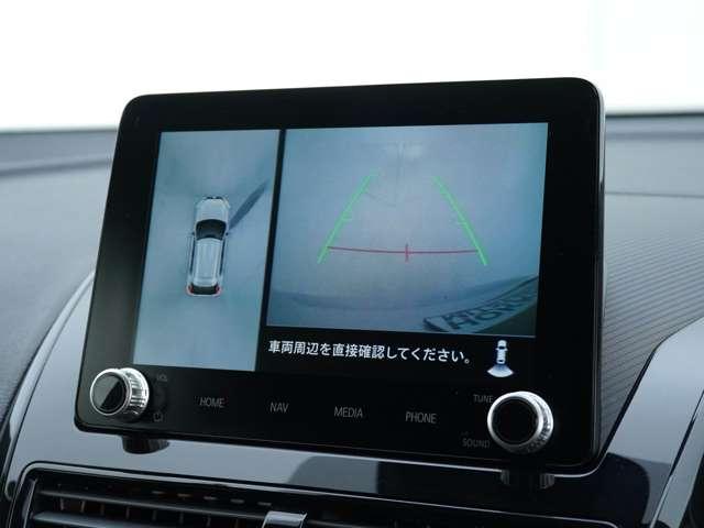 マルチアラウンドモニター搭載！駐車が苦手な方でも、白線に沿った綺麗な駐車をしやすくなっております！