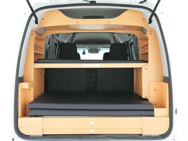 アトレーワゴン カスタムターボRSリミテッド SAIII ベッドキット バックカメラ(7枚目)