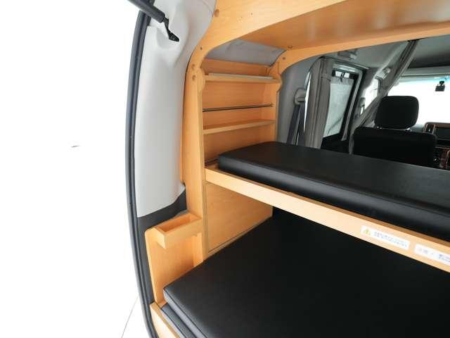 アトレーワゴン カスタムターボRSリミテッド SAIII ベッドキット バックカメラ(8枚目)