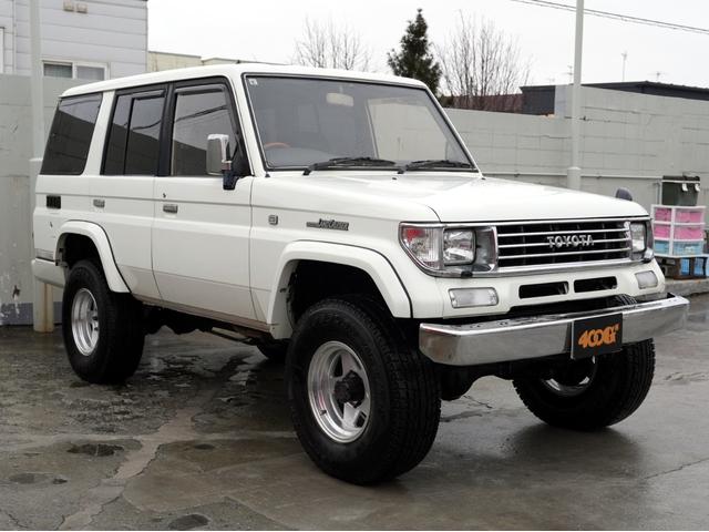 ランドクルーザープラド ＳＸワイド　１ナンバー　３０００ｃｃ　ディーゼルターボ　４速オートマ　噴射ポンプ＆セルモーターリビルト交換済　タイベル交換済（6枚目）