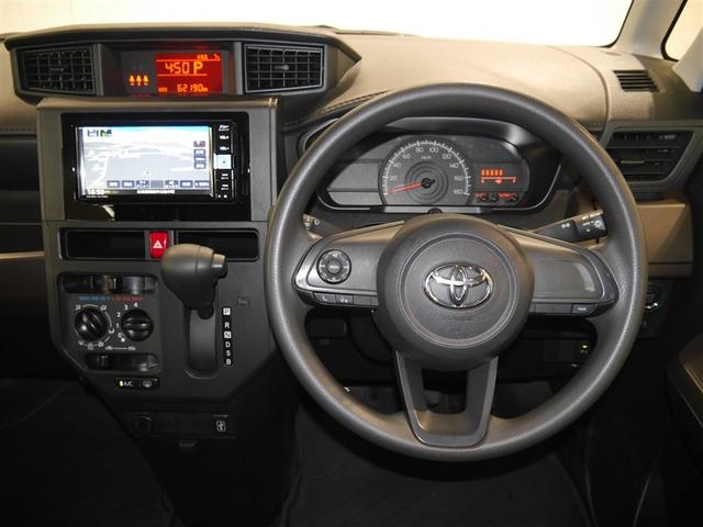 ルーミー Ｘ　１オーナー　ＤＶＤ　パワーウインドウ　ナビ＆ＴＶ　Ｂカメラ　衝突軽減装置　キーレスエントリー　ＶＳＣ　スマートストップ　４ＷＤ車　スマートキー　フルセグＴＶ　パワーステアリング　寒冷地　エアコン（5枚目）