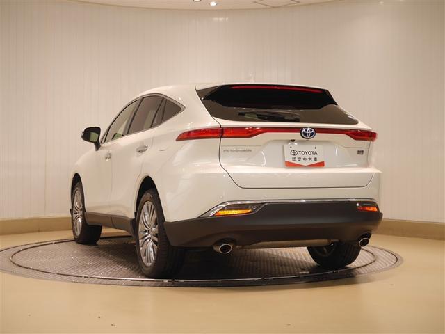 ハリアーハイブリッド Ｚ　レザーパッケージ　ナビＴＶ　寒冷地仕様　ＬＥＤライト　本革　エアコン　横滑り防止　ドラレコ付　クルーズコントロール　Ｐシート　メディアプレイヤー接続　キーレスエントリー　フルセグテレビ　アイドリングストップ　アルミ（3枚目）