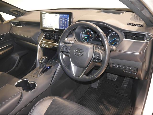 ハリアーハイブリッド Ｚ　レザーパッケージ　ナビＴＶ　寒冷地仕様　ＬＥＤライト　本革　エアコン　横滑り防止　ドラレコ付　クルーズコントロール　Ｐシート　メディアプレイヤー接続　キーレスエントリー　フルセグテレビ　アイドリングストップ　アルミ（4枚目）