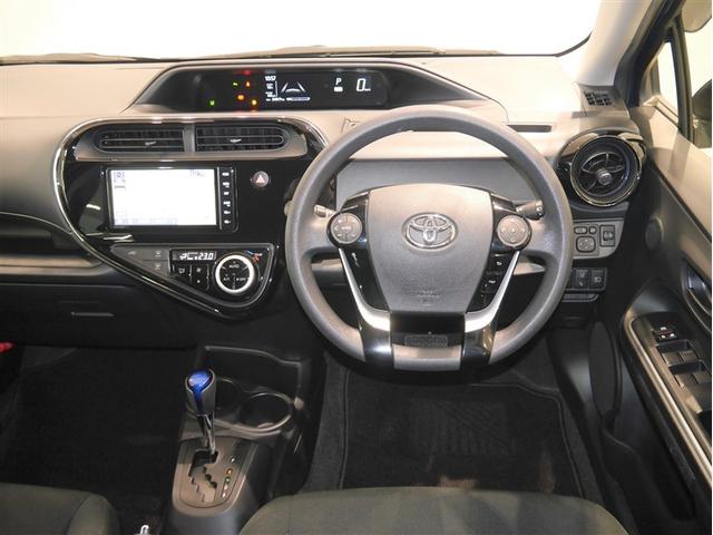 アクア Ｓ　スマートキープッシュスタート　キーレスエントリ　ドラレコ付　フルセグ地デジ　イモビ　ナビ＆ＴＶ　ワンオーナー車　オートエアコン　デュアルエアバック　ＥＳＣ　Ｂカメラ　パワーウィンドウ　ＤＶＤ再生可能（5枚目）