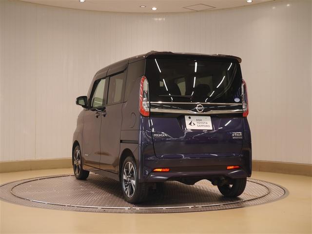 ルークス ハイウェイスター　Ｇターボプロパイロットエディション　フルセグテレビ　横滑り防止装置　クルコン　ＬＥＤ　インテリキー　アイドリングストップ　エアコン　カーテンエアバッグ　４ＷＤ　アルミ　ＡＢＳ　ドラレコ　ベンチシート　パワーステアリング　メモリーナビ（3枚目）