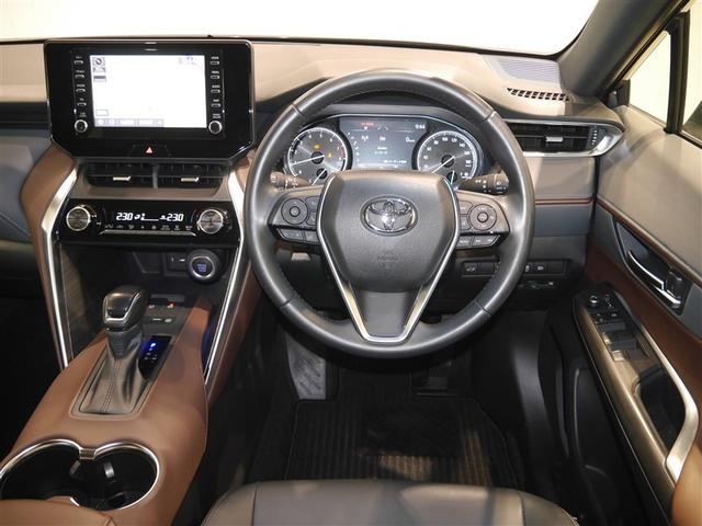 ハリアー Ｇ　アルミ　ナビ＆ＴＶ　リヤカメラ　イモビライザー　運転席パワーシート　ＬＥＤヘッド　クルーズコントロール　寒冷地　４ＷＤ　メモリーナビ　ＥＴＣ　スマートキー　ドライブレコーダー　フルセグ　オートエアコン（5枚目）