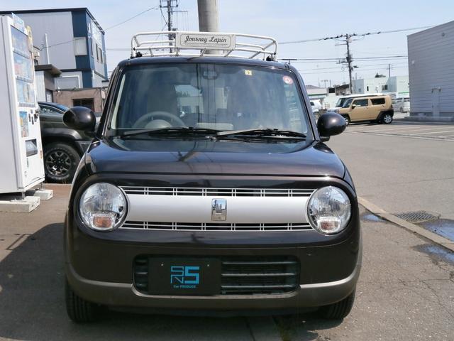 アルトラパン Ｌ　ＥＴＣ　ＴＶ　純正新品ルーフラック　新品アルミ　　スマートキー　アイドリングストップ　シートヒーター　ベンチシート　ＣＶＴ　盗難防止システム　ＡＢＳ　ＥＳＣ　ＣＤ　ＵＳＢ　ミュージックプレイヤー接続可（5枚目）