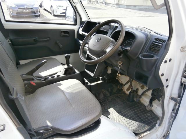 キャリイトラック ＫＣパワステ　４ＷＤ　ＭＴ　パワーステアリング　運転席エアバッグ（6枚目）