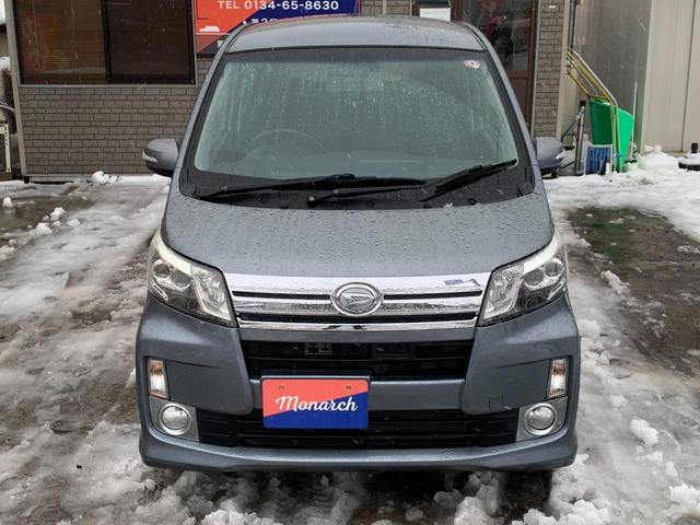 ムーヴ カスタム　ＲＳ　ＳＡ　４ＷＤ　ターボ　純正メモリーナビ地デジＴＶ　バックカメラ　ＨＩＤヘッドライト　スマートキー　プッシュスタート　ＥＴＣ　タイミングチェーン　ベンチシート（4枚目）