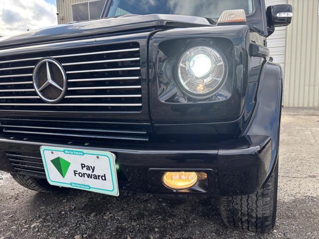 Ｇクラス 　左ハンドル　後席ヘッドレスモニター　社外ナビ　Ｂｌｕｅｔｏｏｔｈ　バックモニター　ウッドコンビハンドル　サンルーフ　セラミックコーティング済（14枚目）