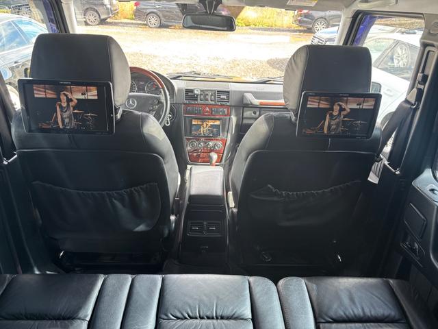 Ｇクラス 　左ハンドル　後席ヘッドレスモニター　社外ナビ　Ｂｌｕｅｔｏｏｔｈ　バックモニター　ウッドコンビハンドル　サンルーフ　セラミックコーティング済（46枚目）