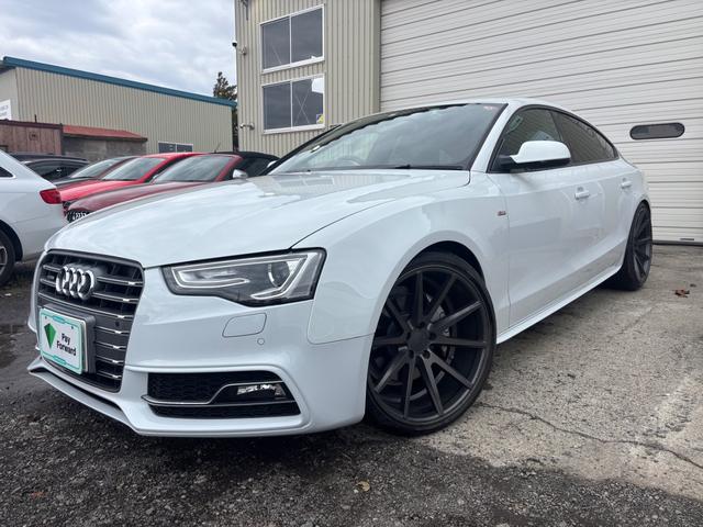A5スポーツバック 2.0TFSIクワトロ 2.0TFSIクワトロ(4名)Sラインパッケージ VOSSEN20インチアルミ ブラックレザーシート 車高調 シートヒーター パワーシート エンジンスターター スマートキー(4枚目)
