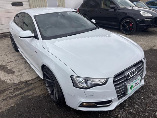 A5スポーツバック 2.0TFSIクワトロ 2.0TFSIクワトロ(4名)Sラインパッケージ VOSSEN20インチアルミ ブラックレザーシート 車高調 シートヒーター パワーシート エンジンスターター スマートキー(14枚目)