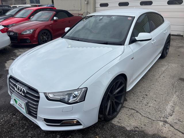 A5スポーツバック 2.0TFSIクワトロ 2.0TFSIクワトロ(4名)Sラインパッケージ VOSSEN20インチアルミ ブラックレザーシート 車高調 シートヒーター パワーシート エンジンスターター スマートキー(17枚目)