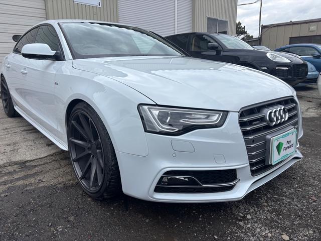 A5スポーツバック 2.0TFSIクワトロ 2.0TFSIクワトロ(4名)Sラインパッケージ VOSSEN20インチアルミ ブラックレザーシート 車高調 シートヒーター パワーシート エンジンスターター スマートキー(57枚目)
