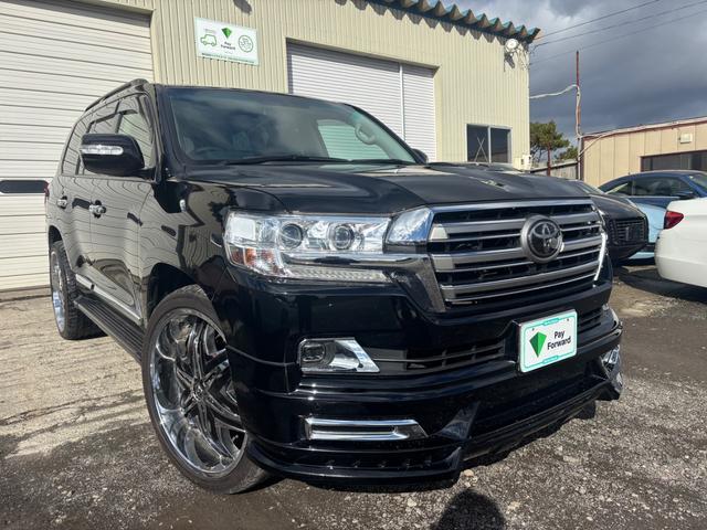 ランドクルーザー ＡＸ　１ナンバー登録　後期仕様　２４インチアルミ　フローティングナビ　ＬＥＤヘッドライト　ウッドコンビハンドル　ＥＴＣ　Ｂｌｕｅｔｏｏｔｈ　ブルーレイ　バックモニター（2枚目）