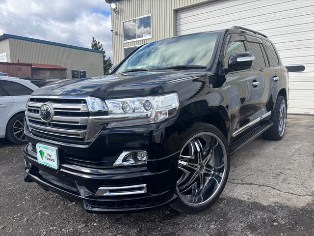 ランドクルーザー ＡＸ　１ナンバー登録　後期仕様　２４インチアルミ　フローティングナビ　ＬＥＤヘッドライト　ウッドコンビハンドル　ＥＴＣ　Ｂｌｕｅｔｏｏｔｈ　ブルーレイ　バックモニター（4枚目）