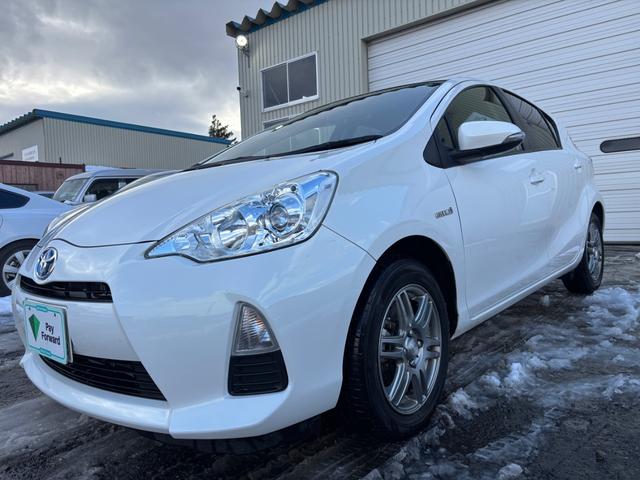 アクア Ｓ　ナビ　バックモニター　地デジ　Ｂｌｕｅｔｏｏｔｈ　夏冬タイヤ　スマートキー　寒冷地仕様（14枚目）