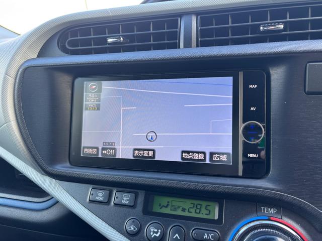 アクア Ｓ　ナビ　バックモニター　地デジ　Ｂｌｕｅｔｏｏｔｈ　夏冬タイヤ　スマートキー　寒冷地仕様（30枚目）