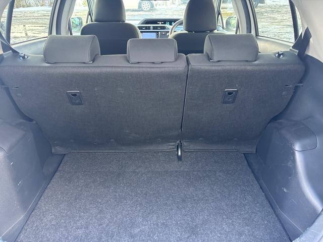 アクア Ｓ　ナビ　バックモニター　地デジ　Ｂｌｕｅｔｏｏｔｈ　夏冬タイヤ　スマートキー　寒冷地仕様（40枚目）