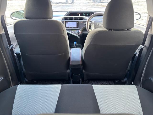 アクア Ｓ　ナビ　バックモニター　地デジ　Ｂｌｕｅｔｏｏｔｈ　夏冬タイヤ　スマートキー　寒冷地仕様（41枚目）