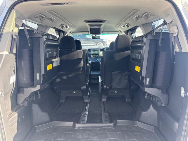 ヴェルファイア 2.4Z 両側電動スライドドア 純正後席モニター ナビ 地デジBluetooth バックモニター BBS19インチ夏タイヤアルミ付 新品スタッドレスタイヤ スマートキー エンジンスターター 前後ドラレコ(49枚目)