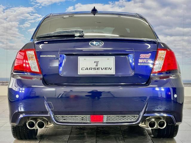 インプレッサ ＷＲＸ　ＳＴＩ　Ａライン　ターボ車　社外ナビ　フルセグ　Ｂｌｕｅｔｏｏｔｈ接続　ＤＶＤ再生　ＥＴＣ　キーレス　スマートキー　クリアランスソナー　サイドエアバッグ　パワーシート　ヘッドライトウォッシャー（7枚目）