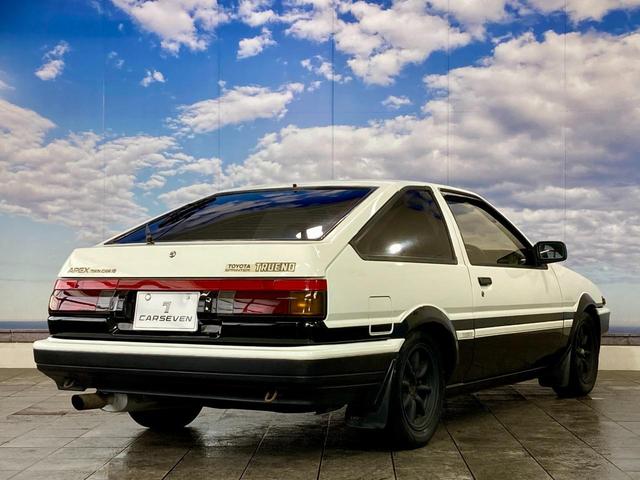 スプリンタートレノ 　買取車両　ディーラー車検整備済車両　前後ドライブレコーダー　禁煙車バケットシート　ガラスコーティング施工済み　ローダウン　タイミングベルト１７９，２６５ｋｍ交換済み（15枚目）