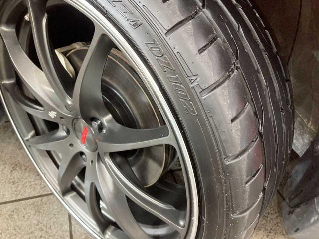 スイフトスポーツ ベースグレード VOLK RACING 夏冬タイヤ付 GReddyスポイラー GReddyダンパー GReddyブローオフバルブ、インタークーラー、ステアリング、マフラー クスコタワーバー ダウンサスRSR(3枚目)