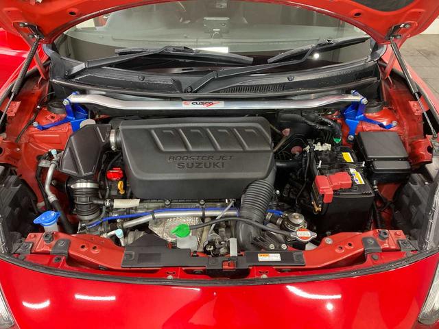 スイフトスポーツ ベースグレード VOLK RACING 夏冬タイヤ付 GReddyスポイラー GReddyダンパー GReddyブローオフバルブ、インタークーラー、ステアリング、マフラー クスコタワーバー ダウンサスRSR(8枚目)